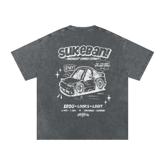 Sukeban Midnight Smash Repairs matsuri tee