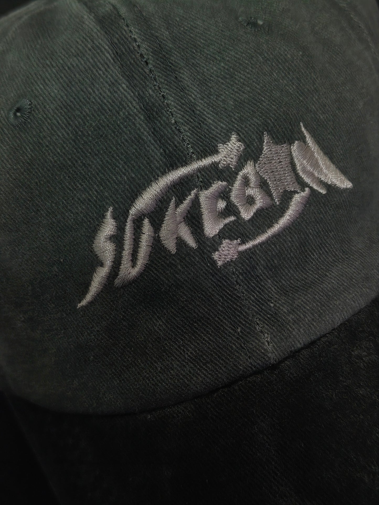 Sukeban Co Embroidery Two Tone Hat