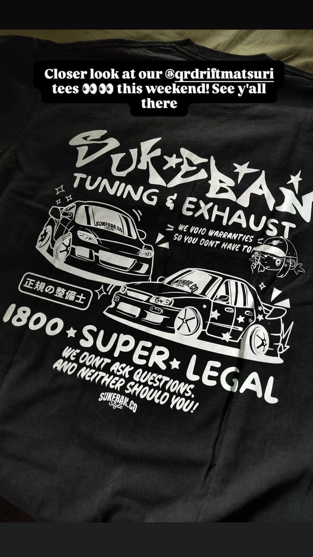 Sukeban Tuning & Exhaust Matsuri Tee