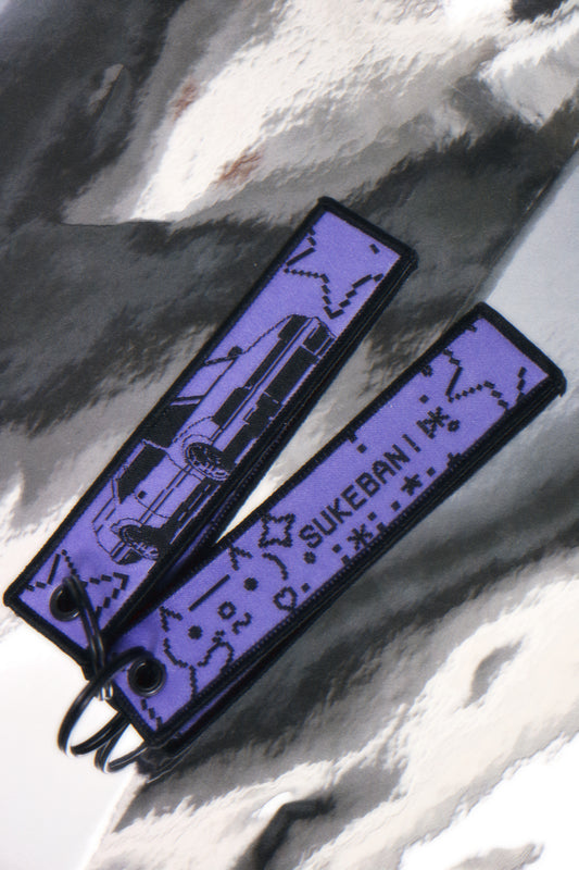 Woven R31 Kaomoji Sukeban Jet Tag