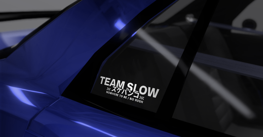 Team Slow Diecut